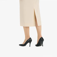 ボンマックス プリーツスカート(ロング丈) ネイビー 15号 AUS2301 AUS2301-8-15G 1着（直送品）