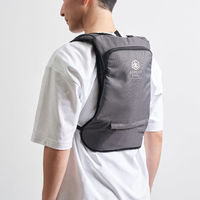 YAMAZEN 水冷服 DIRECT COOL ベーシック 水冷式ウェア バッテリー付き DC-B05SE(G) 1着（直送品）