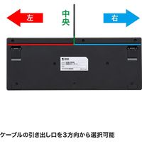 サンワサプライ 英語配列USBスリムキーボード SKB-E3UN 1個