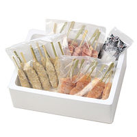 【手土産やお祝いの贈り物に】 青森シャモロック 焼き鳥セット　ギフトカード　二重封筒　熨斗（御祝）（直送品）