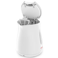 ティファール 電気ケトル ジャスティン プラス490 ホワイト 1.2L KO4901JP 1台