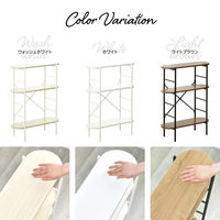 【軒先渡し】B.Bファニシング Noxia コンソールテーブル 幅600×奥行230×高さ800mm ライトブラウン 1台（直送品）