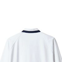 住商モンブラン サービスコート兼用長袖 白/ネイビー 3L ST001-0182 1枚（直送品）