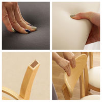 タマリビング マーム ダイニングチェア 2脚 ナチュラル 1セット（2脚入）（直送品）