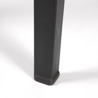 スタッキングチェア(L)2 ブラック 1セット（1脚×4） LAKOLE/ラコレ