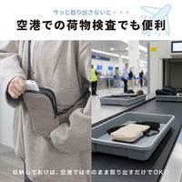 アスカ モバイルバッテリーポーチ 防炎タイプ ベージュ FP400BE 1個（直送品）