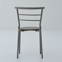 YAMAZEN ダイニング 3点セット テーブル&チェア 収納棚付き 省スペース コンパクト BDS-3(DOK/GG) 1セット（直送品）