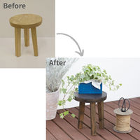 アサヒペン 水性WOODジェルステイン 120ml インディゴブルー 1個（直送品）