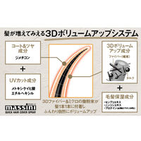 マッシーニ クイックヘア カバー スプレー ダークブラウン 140g ウテナ