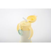 ピーコック魔法瓶 ベビー水筒 食洗機対応 ストローボトル ハンドル付き マグ イエロー 481617 1個（直送品）