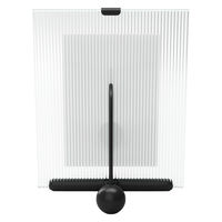 アントレックス Umbra フルート フォトフレーム ガラス スチール 16×20cm ブラック 482869 1個（直送品）