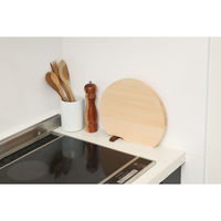 クラスアップ まな板 30cm かまぼこ型 ひのき スタンド付き 日本製 494303 1個（直送品）