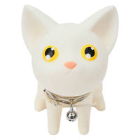 ルークラン ドアストッパー アプリクス アニマルストッパー かわいい 動物 シロ 494316 1個（直送品）