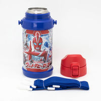 オーエスケー 水筒 600ml ウルトラヒーローズ ダイレクトステンレスボトル 494701 1個（直送品）