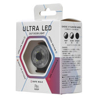 ルークラン ライト 散歩 犬 ループセイフ ウルトラLED ブラック 495833 1個（直送品）