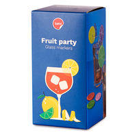 アントレックス ドリンク 目印 balvi ドリンクマーカー フルーツ 8個入り 496626 1個（直送品）