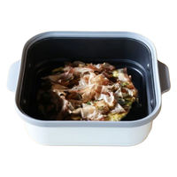 シービージャパン レンジパン 角型 フタ付き 食洗機対応 電子レンジ調理器具 copan レンジグリル 497018 1個（直送品）