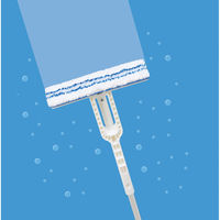 アズマ工業 窓 網戸 ワイパー 掃除 楽絞りワイパー 拭き幅約24cm 水だけで洗える 497525 1個（直送品）