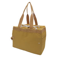 ティーライフ エコバッグ ヘンリースタジオ ショッピングバッグ レジカゴ対応 マスタード 532056 1個（直送品）