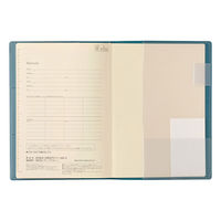 日本能率協会マネジメントセンター 【2026年4月版】NOLTY エクリ A5-3 バーチカル 月曜始まり ディープブルー 9676 1冊（直送品）