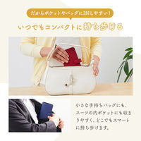 アイメディア コンパクトなカードケース ワインレッド 1010351 1個（直送品）