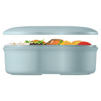 フレッシュランチボックス 570ml ソラ DJV-570 SRA 食洗機可 電子レンジ可 1段式お弁当箱 サーモス