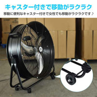 万方商事 業務用扇風機 直径67cm sg004 1台（直送品）