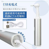 万方商事 電動歯ブラシ USB充電式 tkcc002 1台（直送品）