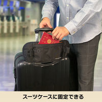 仕掛人101合同会社 服で隠せるスキミング防止ウエストバッグ XB01 1個（直送品）