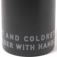 保温保冷 ペットボトルホルダーZ5S ブラック 1セット（1個×12） LAKOLE/ラコレ