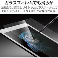 タッチペン iPad用 アクティブスタイラスペン 傾き検知 USB-C充電 ブラック P-TPACSTAP02BK エレコム 1個（直送品）
