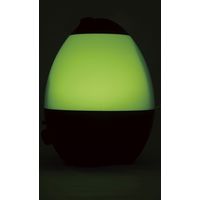 ティーズネットワーク 抗菌タンク仕様 卵型超音波加湿器 cocoon 1.3L ダークウッド おしゃれ 木目調 RTSK-0003BU 1台（直送品）