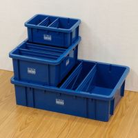 ベストコ 収納 コンテナストレージ L ネイビー MA-3066 スタックスタック 4975970255810 1個（直送品）