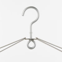 無印良品 アルミ角型ハンガー 40ピンチ 約幅61×奥行36cm 良品計画