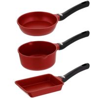 ベストコ ガス火 ミニ 片手鍋 ミルクパン 14cm ダイヤモンドコート ND-812 ルフス 4975970252451 1個（直送品）