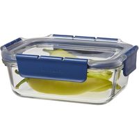 ベストコ ふた付き 耐熱ガラス 保存容器 長方形 630ml ロック&ロック トップクラス LBG428 4975970254219 1個