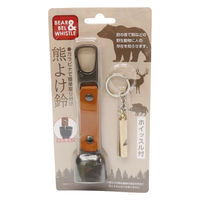 ヒロ・コーポレーション 熊よけ鈴(ブラウン) HED-3853 1ケース(96個)（直送品）