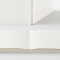 デザインフィル MDノート コットン [A5] 無罫A 白 15392006 1冊（直送品）