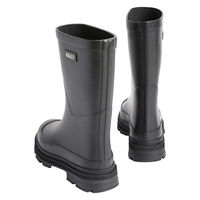 AIGLE(エーグル) レディース ミッドレインラバーブーツ 039(24.5cm) ノワール ZZFNA07 1足（直送品）