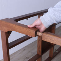 平インテリア産業 R.O 布団が掛けれるテーブル 135×80cm ブラウン TD-2502L BR 1台（直送品）