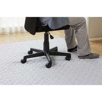 アイリスオーヤマ はがして洗える Ｈａｇａｓｈラグセット 杢キルト 幅1850×奥行2400mm グレー HAGSM10-1824 1セット（直送品）