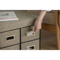 アイリスオーヤマ ３ＷＡＹ引き出し収納ボックス 引き出し６つタイプ 幅760×奥行375×高さ385mm ブラウン 1台（直送品）