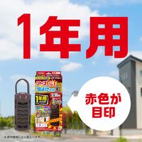 【旧品】虫除け 玄関ドア 対策 虫よけネットEX 玄関用 1年用 1個 吊るす 吊り下げ 不快害虫 寄せ付けない アース製薬