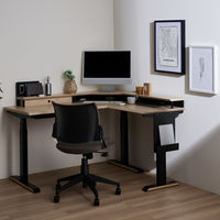 【軒先渡し】コイズミファニテック GENTLER デスクシェルフ（小） ホワイトウォッシュ×ブラック 1台（直送品）