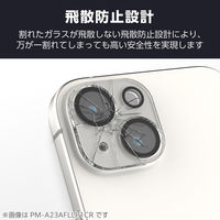 iPhone 17 Pro Max カメラレンズカバー 高透明 ブラック PM-A25DFLLP1CRN エレコム 1個（直送品）