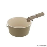 マルチポット 20cm IH・ガス火対応 SONOMA グレージュ LV-0365 1個 食洗機・オーブン対応 LIV PLUS