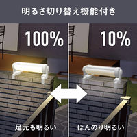 ムサシ ソーラー外壁・フェンスライト S-C1200L 1個（直送品）