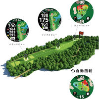 Shotnavi(ショットナビ) GPSゴルフナビ VELLIX V12B(ブラック) V12B 1台（直送品）