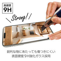 エアージェイ iPhone17 Pro用スーパークリア 液晶保護ガラス VGN-P25P-CL 1枚（直送品）