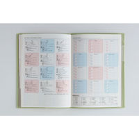 高橋書店 【2026年4月版】T'ファミリー手帳2 B6 月間 日曜始まり リュクスハーブグリーン 612 1冊（直送品）